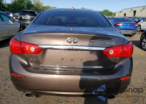 2017 Infiniti Q50 Premium из США, поврежденный, VIN JN1EV7AR1HM834623